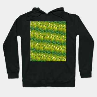 Budgie Wave Funny Pattern Hoodie